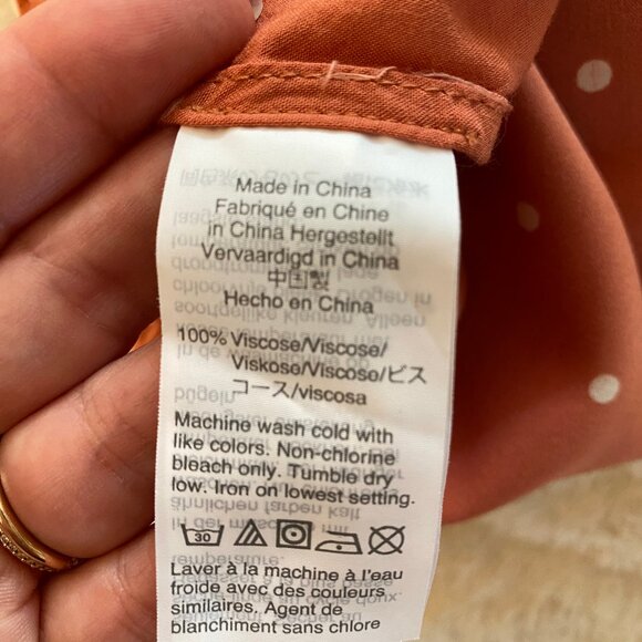 Madewell Shorts with Split Hem, Size S. - Picture 6 of 6